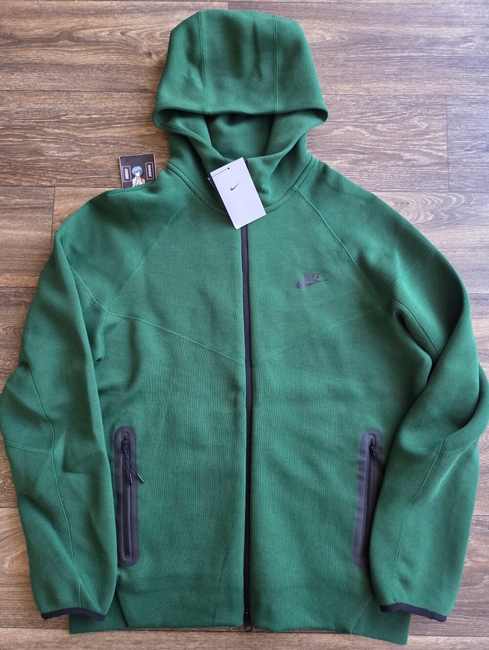 Nike Tech Fleecd Windrunner Full Zip Hoodie Mens Size Large